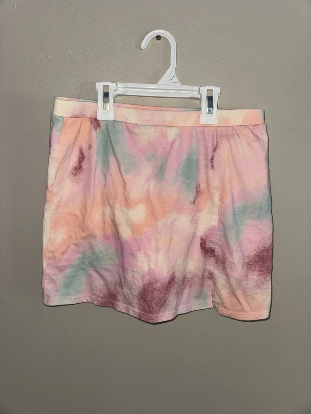 Carter's Pastel Tie-Dye Skort - Pink, Peach & Mint